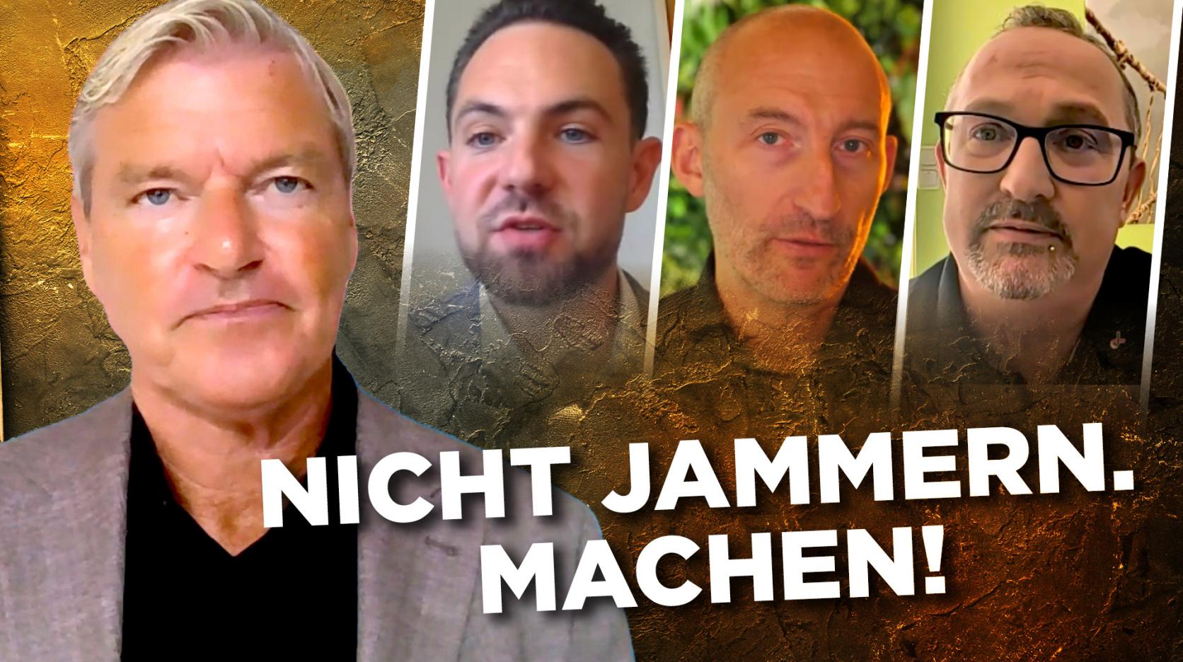 NICHT JAMMERN. MACHEN! – Von Menschen, die ihr Schicksal selbst in die Hand nehmen