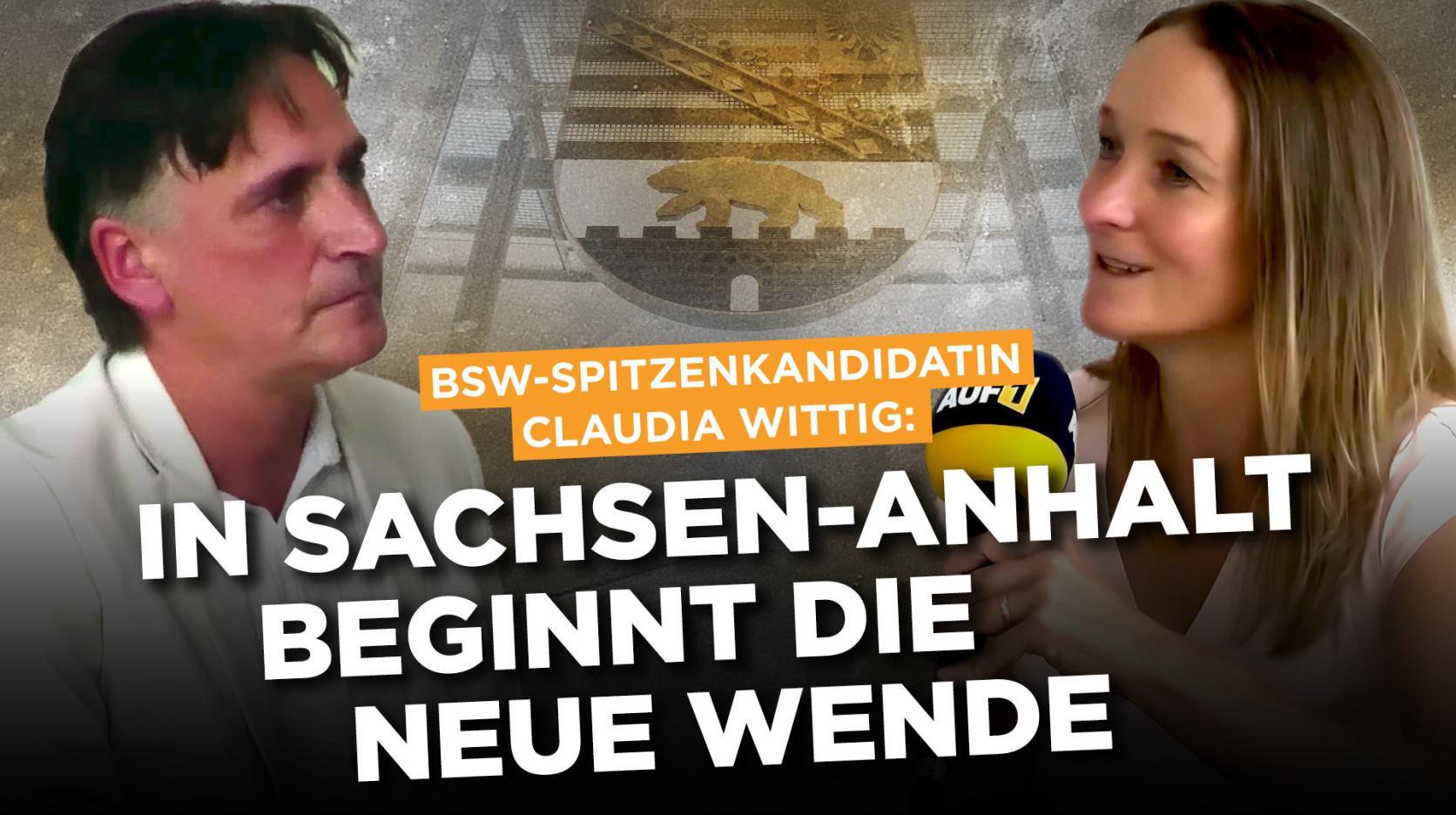 BSW-Spitzenkandidatin Claudia Wittig: In Sachsen-Anhalt beginnt die neue Wende