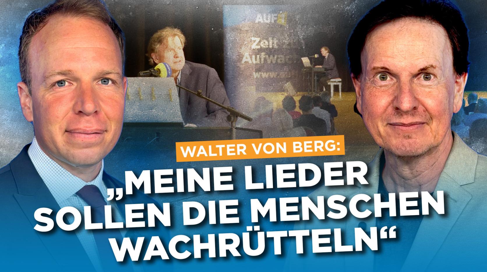 Musiker Walter von Berg: Meine Lieder sollen die Menschen wachrütteln!