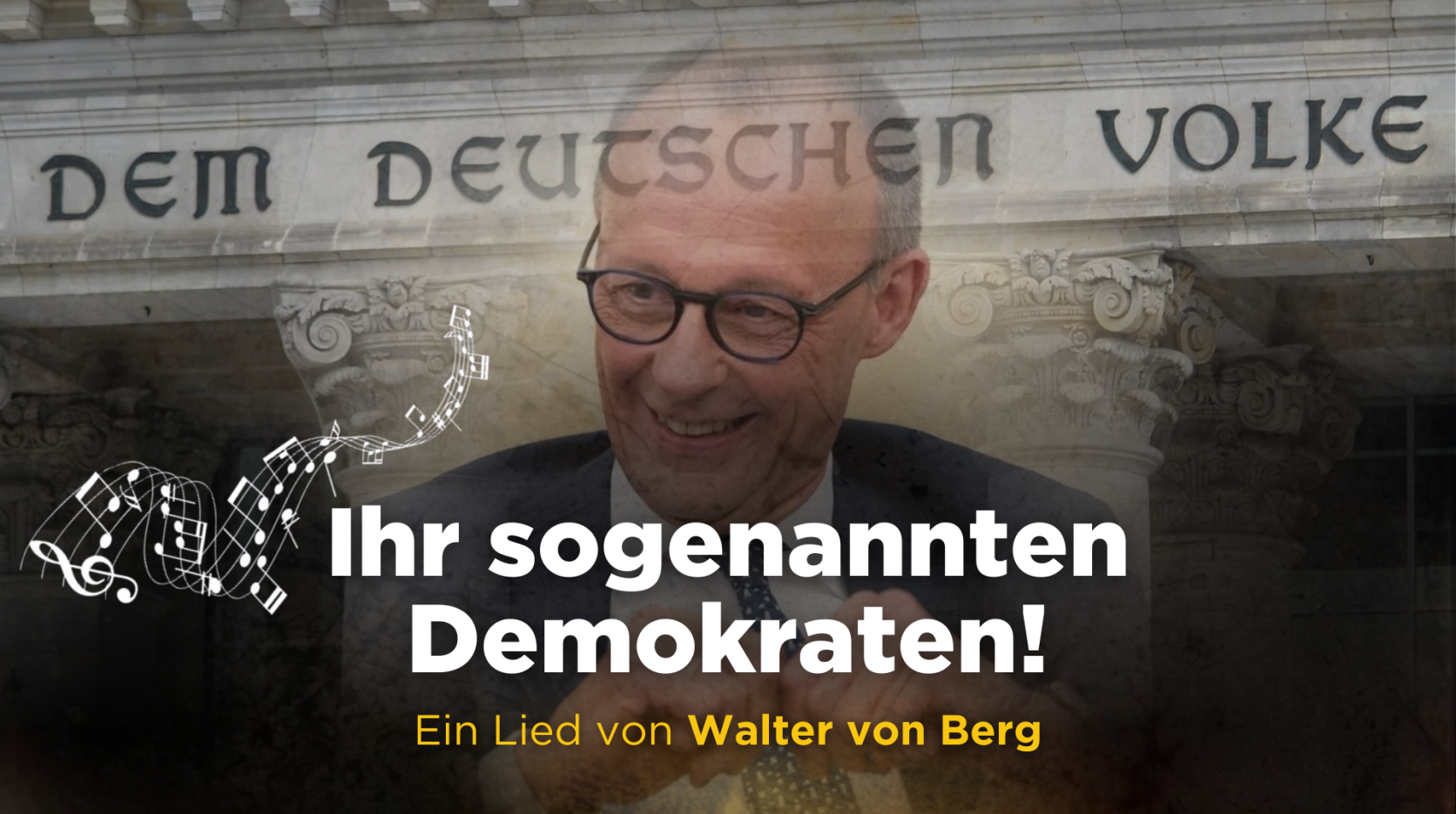 „Ihr sogenannten Demokraten!“ 🎹 Walter von Berg rechnet mit Friedrich Merz ab
