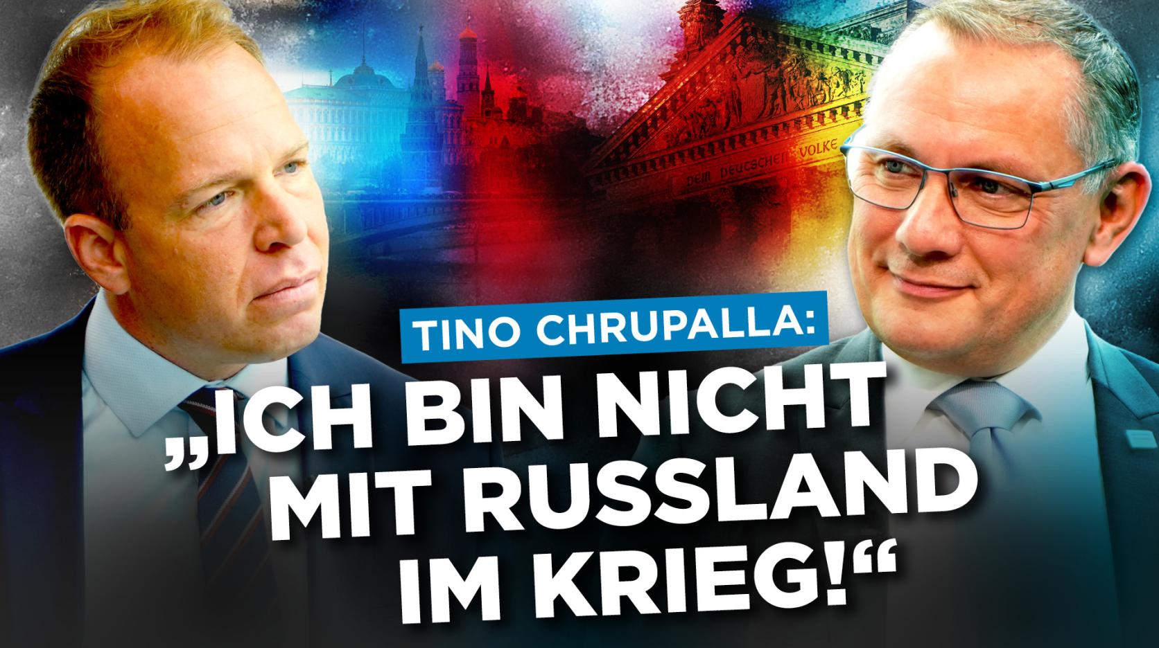 Tino Chrupalla für ein souveränes Deutschland: „Ich bin nicht mit Russland im Krieg!“
